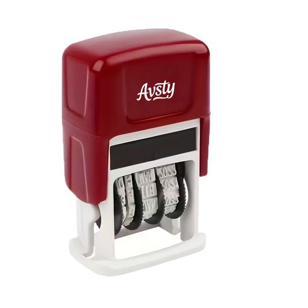 Date Stamps,DIY Handle Account Date Stamps Color Stamping
