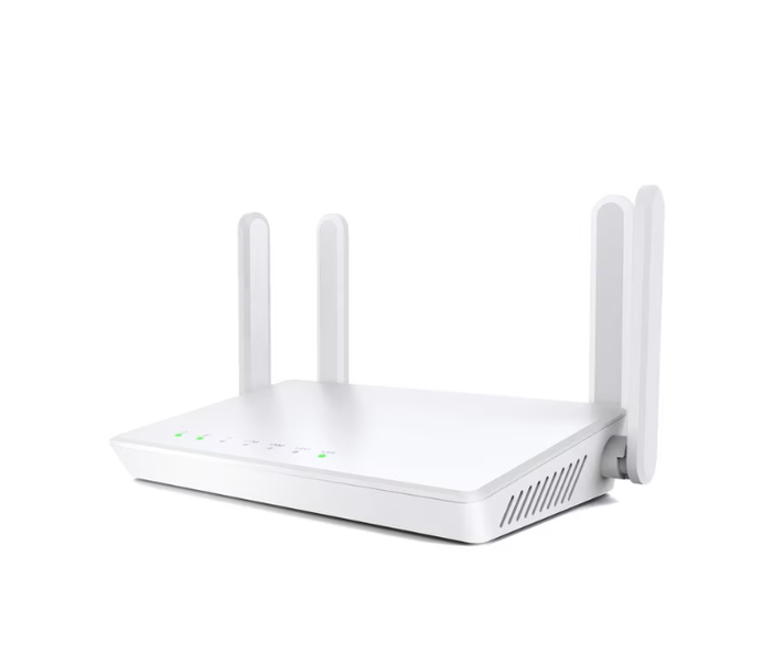 Wireless Router 4G, 300Mbps, 4 Antennas, DC 12V, Dual-Band, Wi-Fi 6