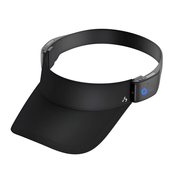 HAKII MIXV Smart Bluetooth Visor Headphones - Black