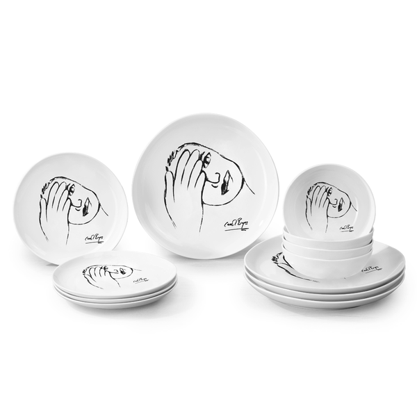 Carrol Boyes -Dinnerware 12 Piece Set- Just a Minute