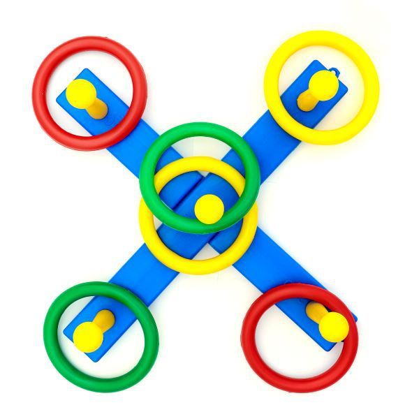 Throwing Ring Toss Game - 5 Rings Set