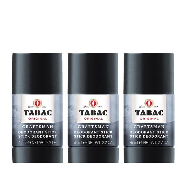 TABAC Original Craftsman Deodorant Stick 75ml x 3