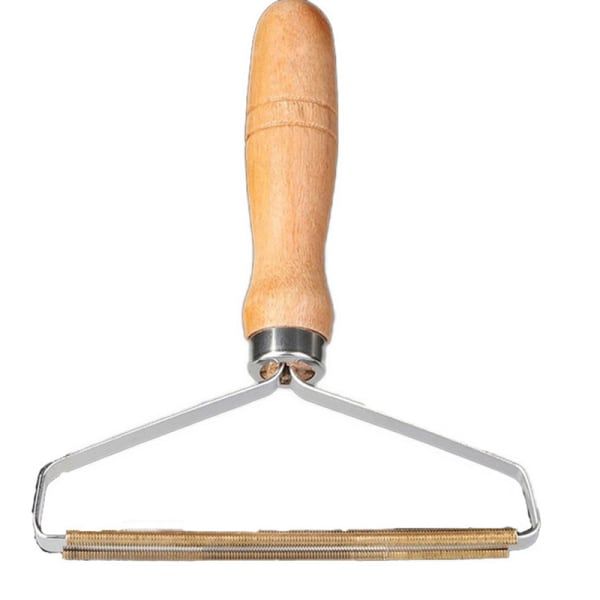 Wooden Lint Roller Clothes Fabric Shaver