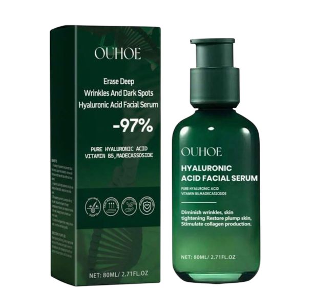 Hyaluronic Acid Facial Serum with Vitamin B5 &amp; Madecassoside - 80ml