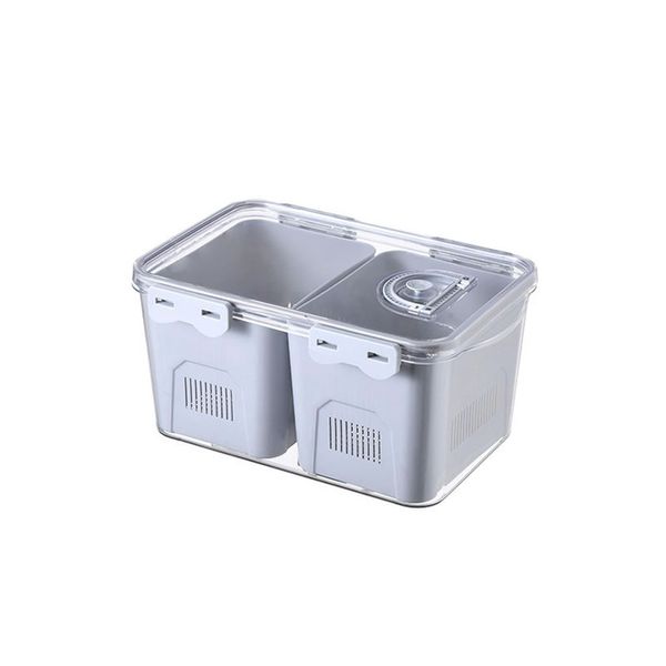 Refrigerator Storage Box With Lid