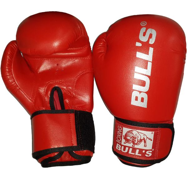 Bulls Boxing Gloves Blue - Leather