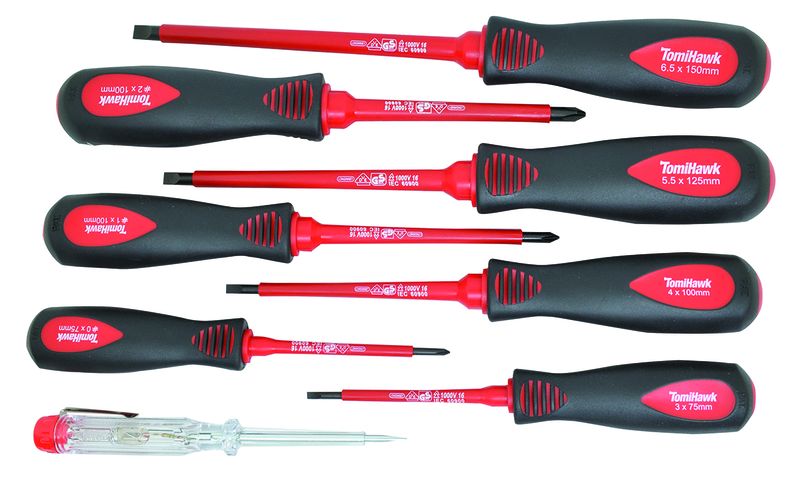 TomiHawk 8 Piece Electrical Screwdriver Set