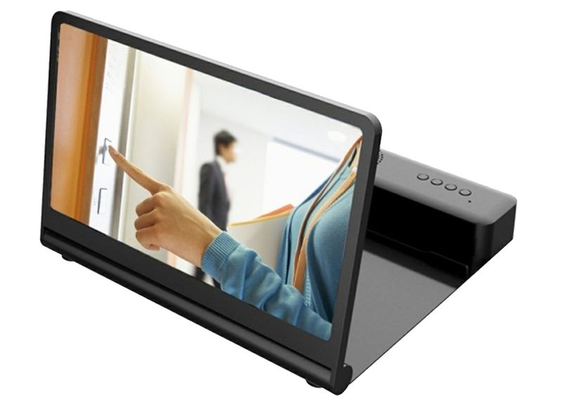 Unique 6D Phone Screen Magnifier With Bluetooth Speaker