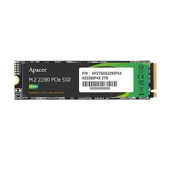 Apacer AS2280P4X M.2 PCIe Gen3 NVMe SSD - 2TB