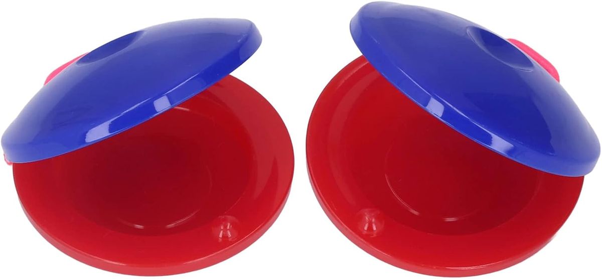 Kids Castanets Percussion Musical Instruments - 2pc