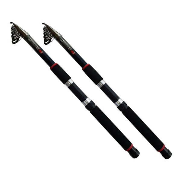 2 x King Fisher Fishing Rod - 12ft 360