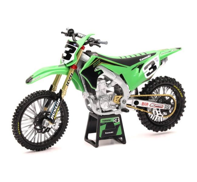 NewRay -1/12 Kawasaki Race Team KX450 2019 - Eli Tomac 3 - 16.5cm Long