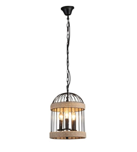 Large Bird Cage Pendant Lamp-MRUL