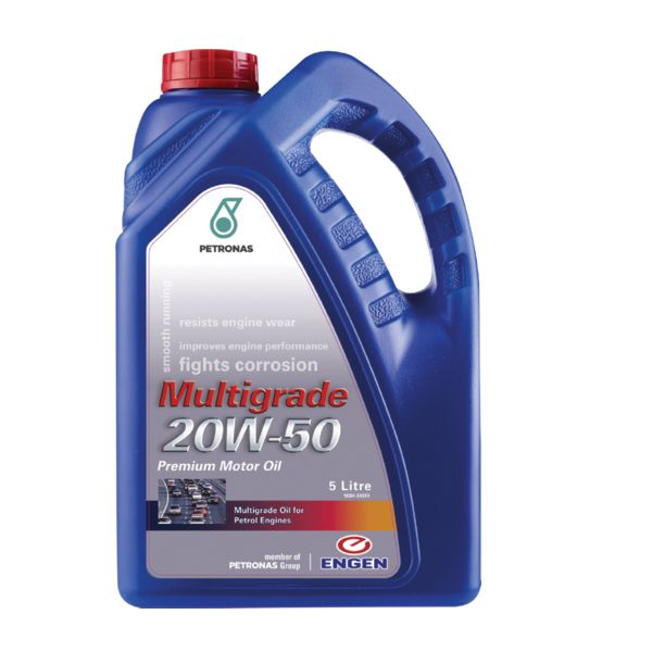 Engen 5L Multigrade 20W-50 Motor Oil