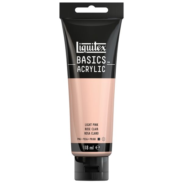 Liquitex Basics Acrylic Colour 118ml Tube - Pink Portrait Light