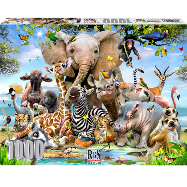 RGS Group Africa Selfie 1000 Piece Jigsaw Puzzle