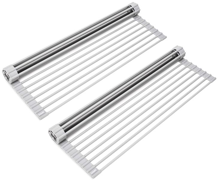 Maisonware Over The Sink Roll Up Drying Rack Pack of 2