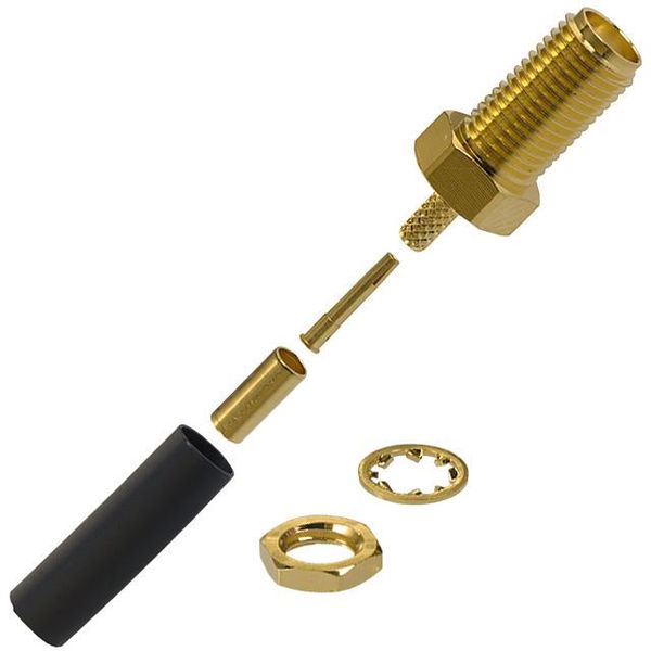 Amphenol (132231) RF / Coaxial Connector, SMA Coaxial, 50 ohm
