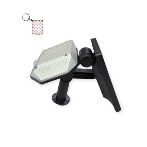 AB-TY58 Solar Powered Wall &amp; Spike Lamp With Remote Control + Key Chain