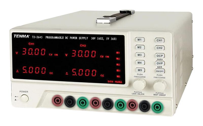 Tenma 72-2645 Triple Channel Programmable DC Power Supply