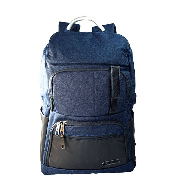 USB Charging Port Backpack For School, Travel &amp; Laptop (C)-Black