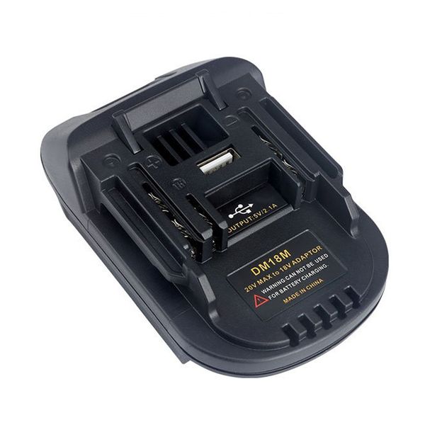 DM18M Battery Convertor Adapter for Milwauke M18 for DEWA 20V Battery Conve