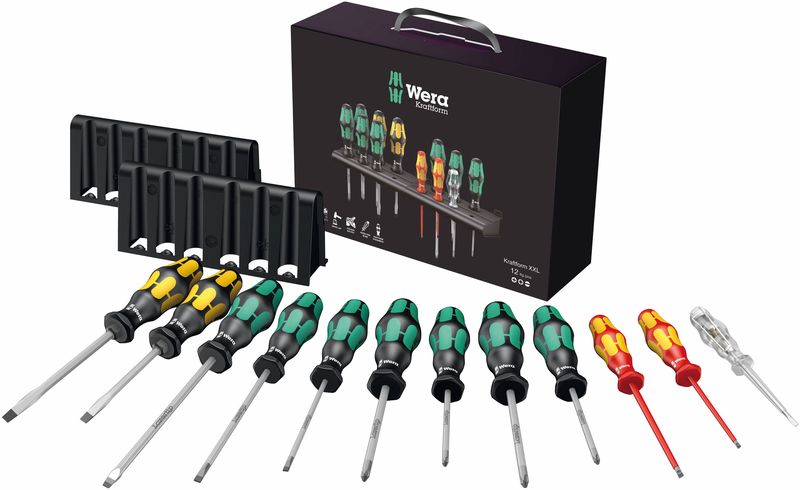 Wera - Kraftform XXL - 12 Piece Assorted Screwdriver Set