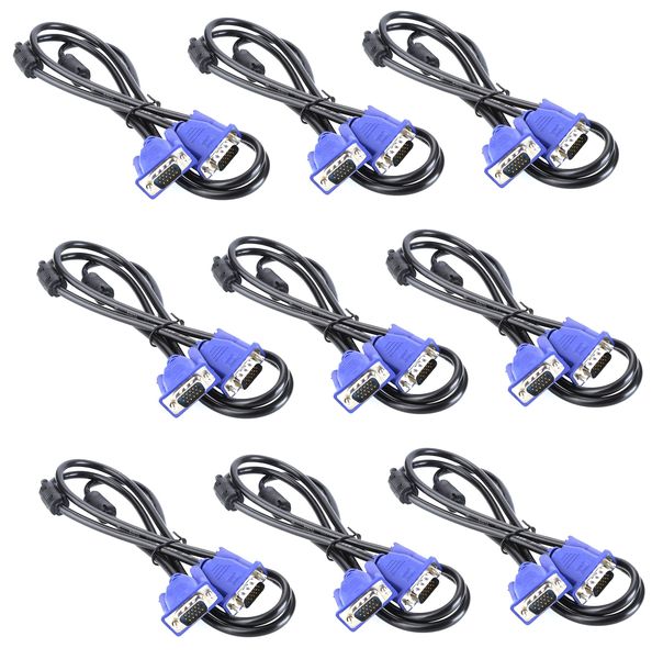 VGA Cable - 1.5m Bundle - 9 Pack