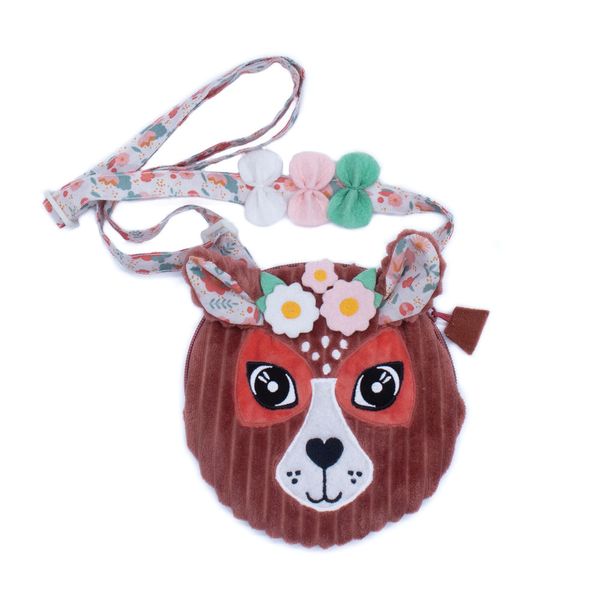 Les Deglingos Handbag Melimelos the Deer