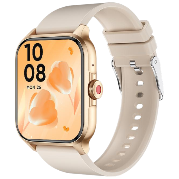 IP68 Water Resistance Smart Watch With Multiple Sports Modes - Beige