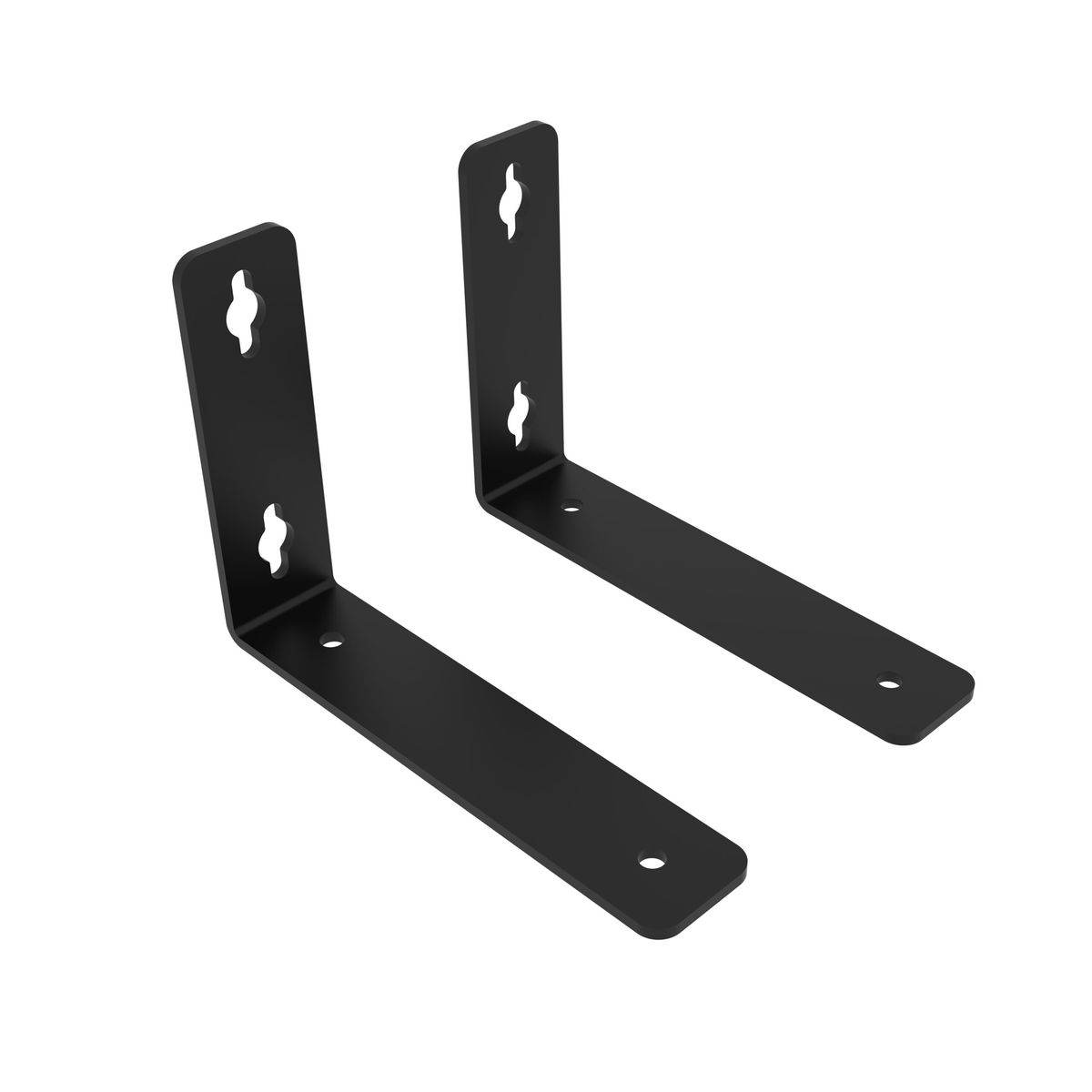 Wall Mount Shelf Metal Bracket DIY Shelf for Home, Office, Gym - 6 Inch