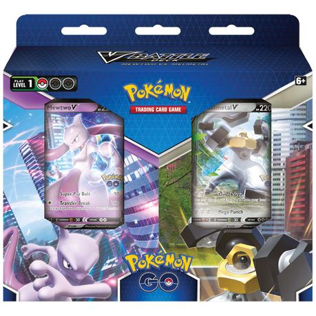 Pokémon TCG: Pokémon GO V Battle Deck Bundle - Mewtwo V vs. Melmetal V –  Pokemon Plug