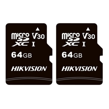 Hikvision 64GB MicroSD Memory Card C1 Series - 2 Pack Bundle Image