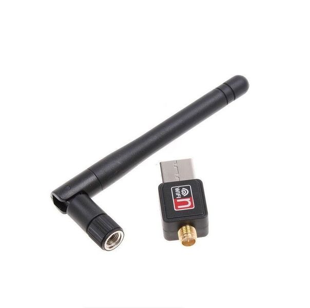USB WiFi Adapter Wireless with 2.4GHz 5GHz High Gain Dual Band Antenna