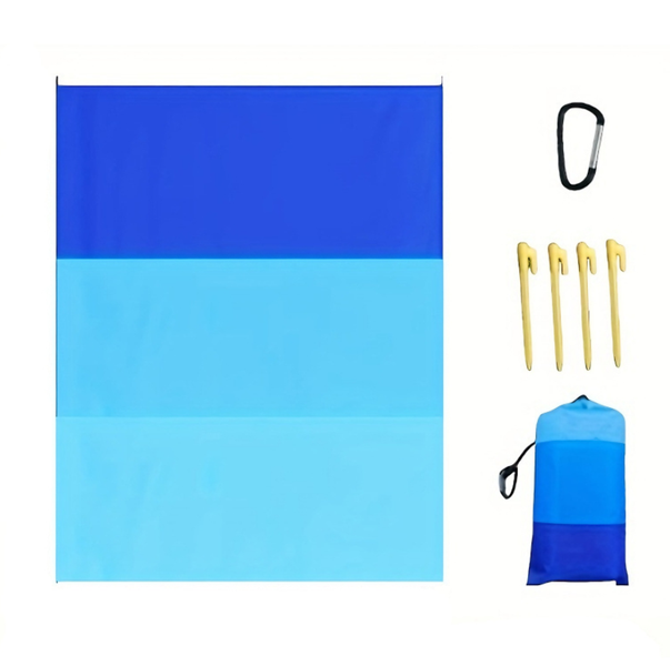 Picnic Beach Blanket, Suitable For 4-7 Adults As A Sand Proof Beach Blanket