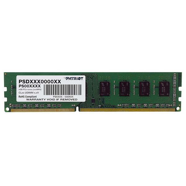 Patriot 8GB DDR3 1600MHz Desktop Memory | Signature Line UDIMM