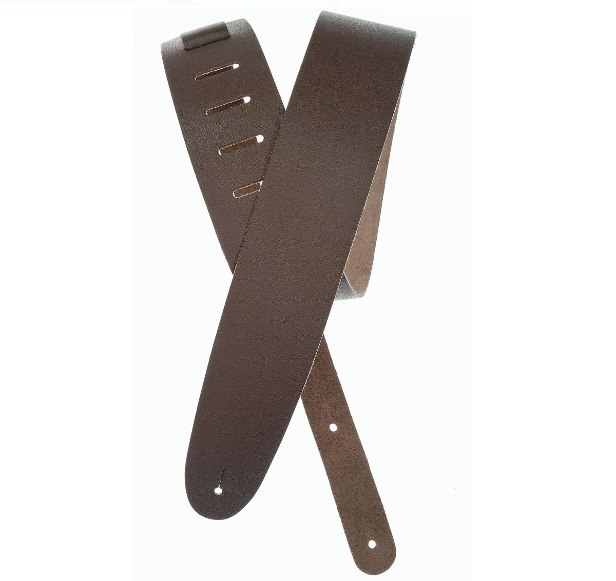 Planet Waves 25BL01 Basic Leather Guitar Strap - Brown