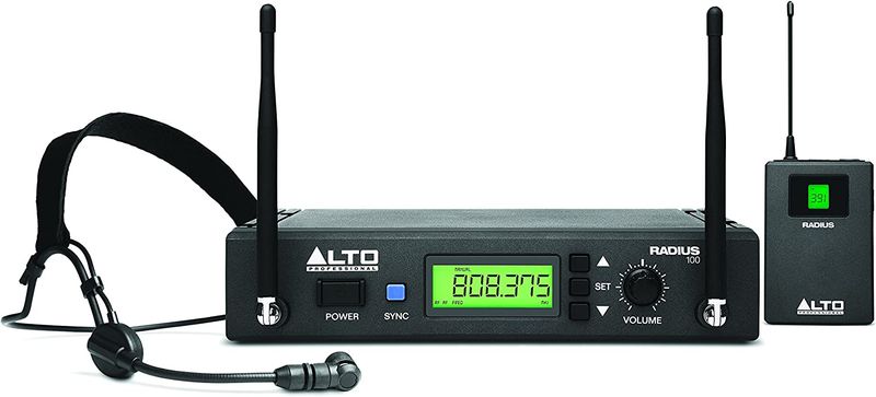 Altopro Wireless Headset Mic - Radius 100 H