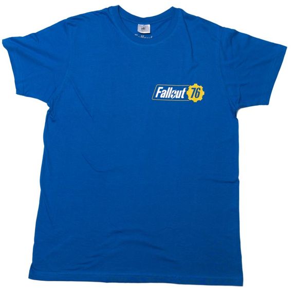 Official Fallout: T-Shirt "Vault 76" Blue