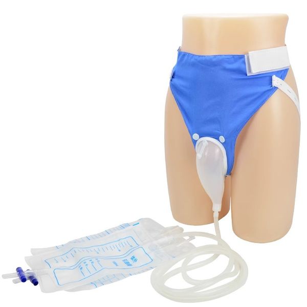 Male Comfort Silicone Urinal for Bedridden Care