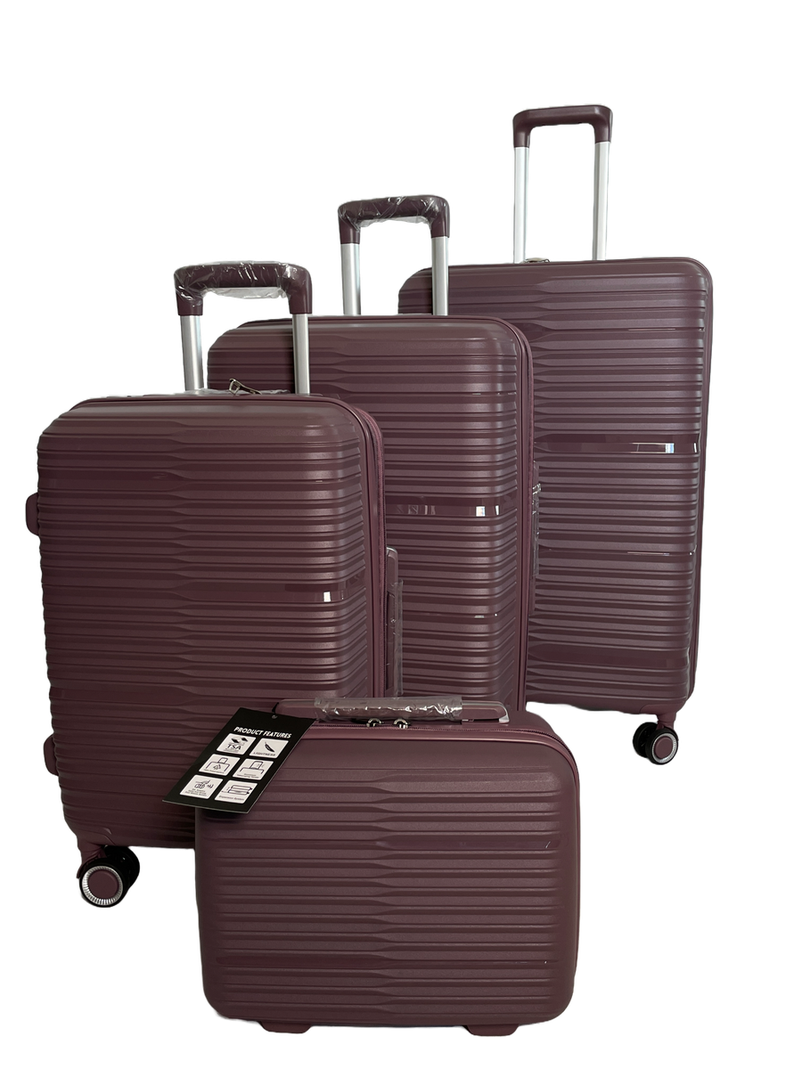 Unbreakable Travel Luggage 4-Piece Suitcases | Shop Today. Get it ...