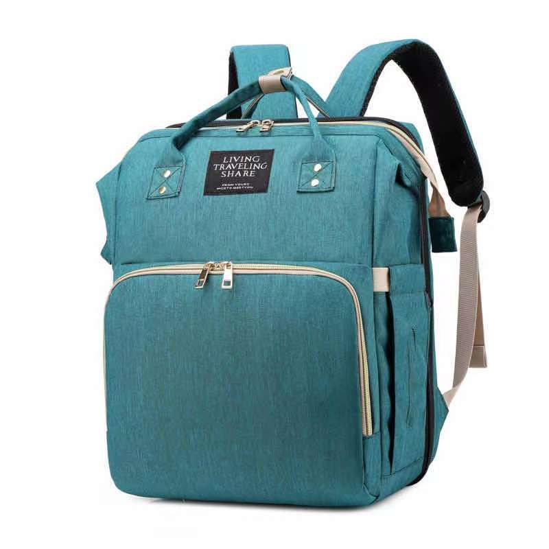 MultiFunctional Nappy Bag & Bed Green Shop Today. Get it Tomorrow