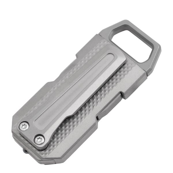 Titanium Alloy Belt Buckle Key chain for Men, Car and Multi-Purpose Use