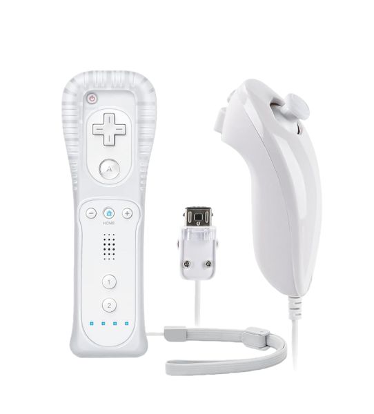 Controller Set Remote And Nunchuck, Compatible With Nintendo Wii/Wii U