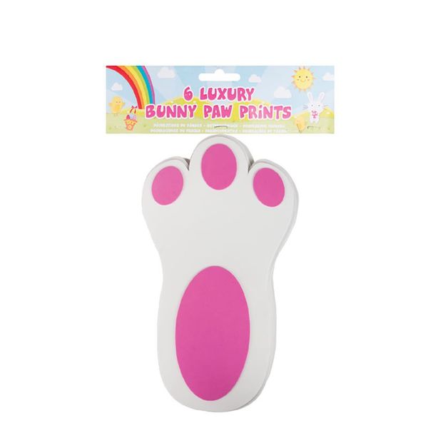 Bunny Feet Easter Hunt Set 6 Piece (4 Pack)
