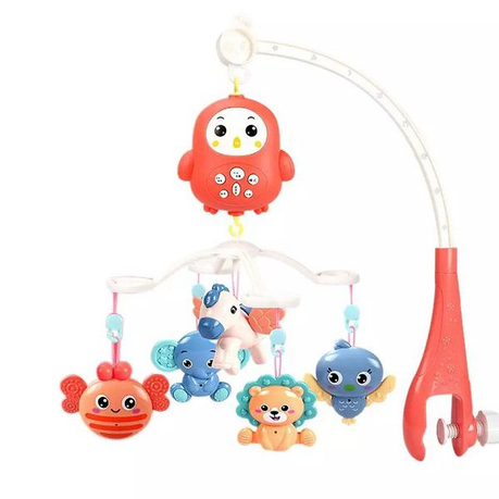 Baby cot hot sale musical toys