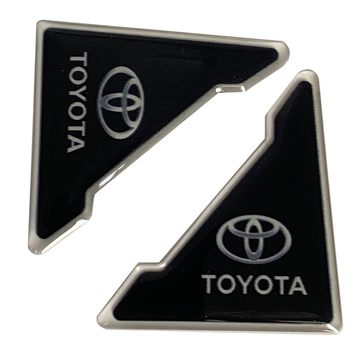 2 Pcs Black Car Door AntiScratch Corner Cover Protector Sticker for