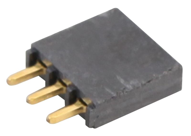 Samtec (SSQ-103-01-G-S) PCB Receptacle, Board-to-Board, 2.54 mm, 1 Rows