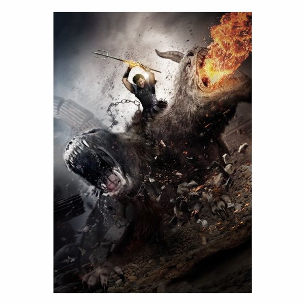 Slice the two-headed Beast Clash of the Titans - A1 Poster
