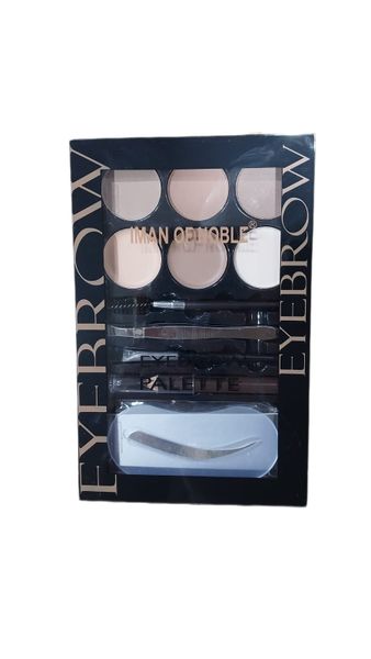 Iman of Noble Eyebrow Waterproof Makeup with Brush Accessories